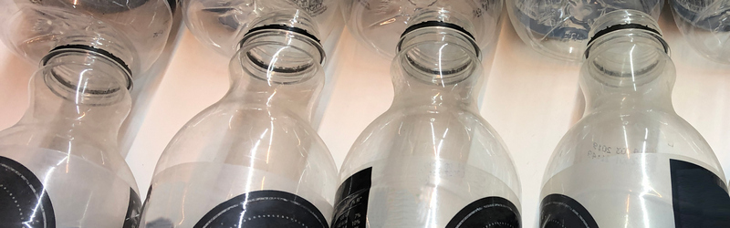 recycle, repurpose, reuse or refill plastic bottles, avoid buying them, try alternatives